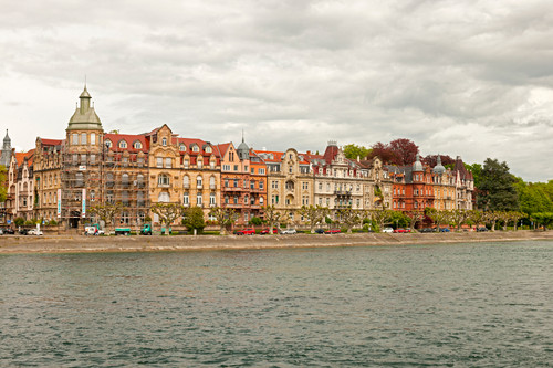 Blick auf Konstanz vom Wasser aus